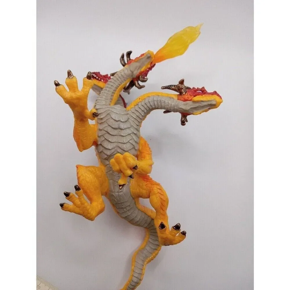 3 Headed Fire Dragon Fantasy Figure Safari Ltd Toys Animals